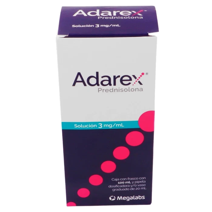 Adarex solución 3 mg/ml · 100 ml — Medicamentos
