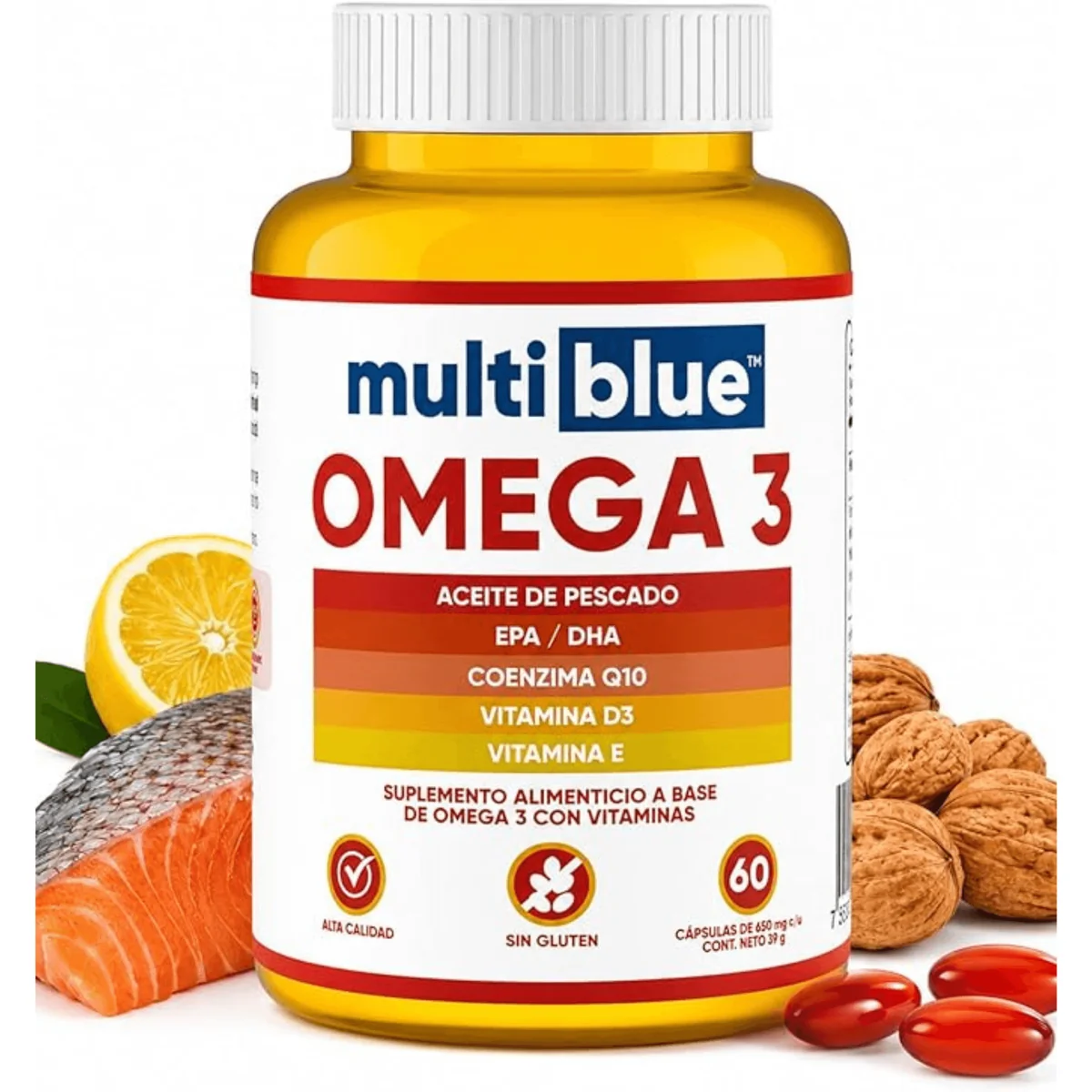 Omega 3 · 60 cápsulas — Vitaminas y suplementos